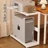 Soporte para Host Estante de Almacenamiento para Escritorio de Computadora Estante de Pie para Oficina Debajo del Escritorio Almacenamiento de Impresora y Archivos Estación de Trabajo de Acabado