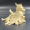 Adorno de letrero de baño popular impreso en 3D transfronterizo con diseño divertido, decoración de acuario de dragón de árbol, arte minimalista con humor