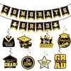 Temporada de Graduación de Amazon Juego de Decoración Colgante en Espiral para Graduación Pancarta de Panal para Temporada de Graduación Decoración de Fiesta Inserto para Marco de Fotos de Graduación