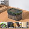 Latas Selladas con Tapas Caja de Almacenamiento para Conservar Frescura Alimentos en Grano Grado Alimenticio Almacenamiento Alta Permeabilidad Snack Especias Almacenamiento de Artículos Secos Tanque