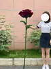 Limpiapipas Gigante Ramo de Rosas Hecho a Mano Kit de Materiales para Tejer DIY Producto Terminado Regalo del Festival Qixi para Novia Otro