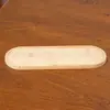 Posavasos de Bambú, Bandejas para Postres, Macetas para Suculentas, Soportes de Bambú, Antiescaldante, Antideslizante, Bases Cuadradas Redondas, Platillos, Bandejas Multitamaño