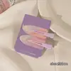 Pinzas de pelo florales de colores estilo coreano, pinzas elegantes y exquisitas para flequillo lateral, pasadores de lazo lindos para niñas