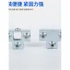 Conector de Tubo Cuadrado Galvanizado de Hierro Fundido de 20/25/30 mm Hebilla de Fijación de Acero Cuadrado Accesorios de Marco Junta de Barandilla Sin Soldadura