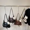 Mochila Retro de Gran Capacidad para Mujer 2025 Nueva Moda Bolso Estilo Commuter Versátil Bolso Cruzado Bolso Tote