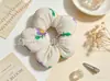 Laços de cabelo de flor estilo coreano fofos para crianças, scrunchies, suprimento para loja de acessórios, direto da fábrica