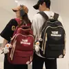 Mochila Nueva de Moda de Gran Capacidad para Estudiantes de Secundaria, Preparatoria, Primaria, Bolsas Escolares, Mochilas para Computadora de Universidad para Hombres