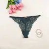 Nuevas Bragas de Encaje Multicolor con Encaje Hueco, de Tiro Bajo, Sexys, de Moda, Ultradelgadas, Sin Costuras, Tanga de Lazo Puro Deseo