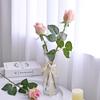 Simulación de capullo de rosa hidratante individual, simulación de capullo de rosa de mano, conjunto de flores de hotel, ramo de flores Tanabata para San Valentín