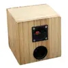 Caixa de Som Caixote Subwoofer Feito à Mão Áudio Automotivo Caseiro Caixa de Madeira Caixa Vazia Corpo de Madeira Caixa de Madeira Maciça Doméstica