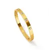 Pulsera Transfronteriza de Acero Inoxidable para Mujer, Pulsera de Joyería de Acero de Titanio, Estilo Sencillo Europeo y Americano, Joyería de Oro de 18K, Joyería Versátil de Lujo Ligero