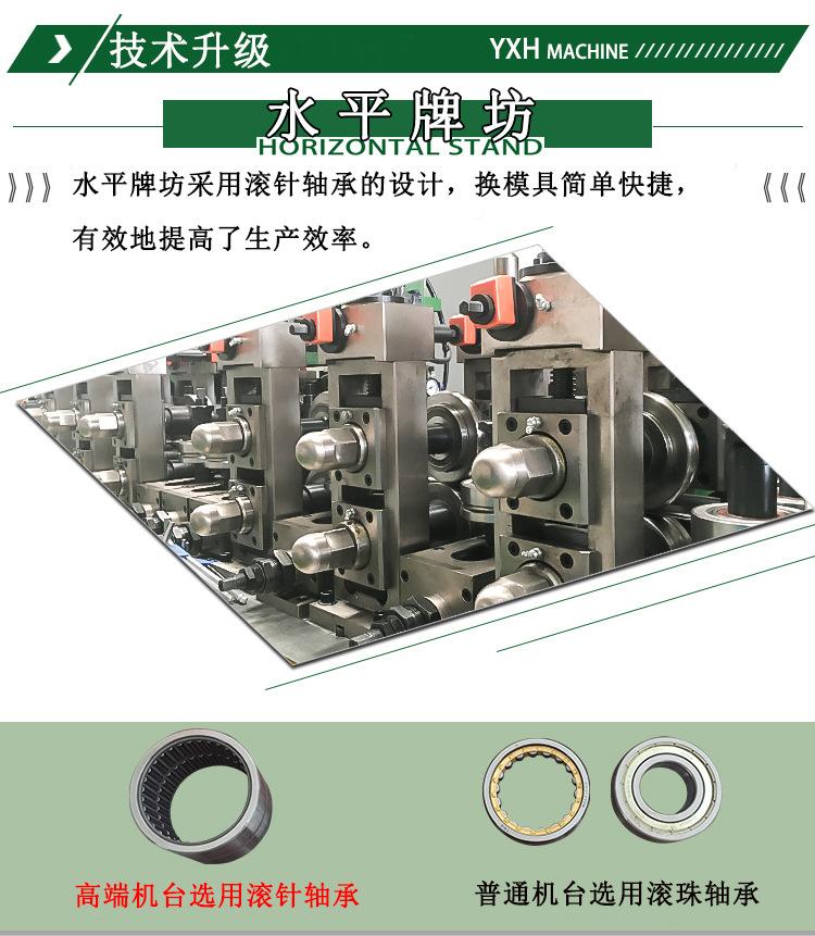 厂家直销不锈钢圆管方管制造机器 方管金属成型设备 方管成型机