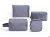 Bolsa de cosméticos de flanela bolsa de maquiagem de flanela de mão bolsa de batom portátil bolsa de armazenamento de artigos de higiene pessoal para viagem conjunto