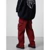 Calça Masculina Retrô Americana High Street Calça Reta Perna Larga Casual Nova Primavera e Verão 2023