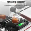 Balanza Digital de Peso en Gramos para Café Preparado Manualmente en Casa, Temporizador de Pesaje Preciso de 1 Gramo, Balanza Digital Multifuncional para Hornear