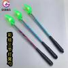Cuchara de pesca de tres secciones pintada de acero inoxidable al por mayor de fábrica, cuchara de pesca de doble sección, accesorios de equipo de pesca retráctiles