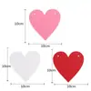 Decoración Corazón de Boda Exclusiva Transfronteriza Europea y Americana Boda Compromiso Bandera de Cadena de Corazón Día de San Valentín Guirnalda de Corazón Rosa