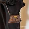 Bolsos para Mujer 2026 Otoño e Invierno Nuevo Estilo Coreano Cuadros Mochila de Viaje Simple de Moda Elegante Color de Contraste Bolso de Hombro Único Cruzado