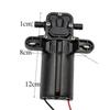 Bomba de agua para pulverizador eléctrico agrícola de 12 V, motor de alta presión, accesorios para máquina de pesticidas, bomba autocebante de alta potencia y doble núcleo.