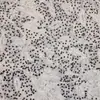 Jiaxin Textil Primavera y Verano Nuevo Malla de Poliéster 3+5m Borde con Perlas Agujero Bordado Lentejuelas Tela Tela para Vestido de Mujer