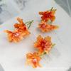 Flor artificial de margarita de 3 tenedores, hecha a mano, material floral para decoración del hogar, accesorios de boda, flor falsa, producto nuevo transfronterizo