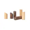 Colgador de pared para abrigos y sombreros Gancho creativo nórdico de madera maciza gancho de tronco único para entrada dormitorio detrás de la puerta perchero venta al por mayor de fábrica