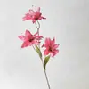 Rosa vermelha artificial flor de casamento salão de casamento flor artificial estrada chumbo arranjo de flores decoração do quarto de casamento teto de casamento flor artificial