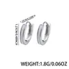 Pendientes de Resina Transfronterizos para Hombres, Modernos, a la Moda, de Gama Alta, Lujo Ligero, Simples, Versátiles, Únicos, Pendientes de Diseño de Nicho para Mujeres