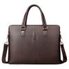 Bolso de Hombre con Patrón de Cocodrilo Bolso de Mano Maletín de Negocios para Hombre Bolso Cruzado Bolso para Computadora