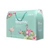 Caja de Empaque para Manta Neutra, Colcha Personalizada, Caja de Regalo para Textiles del Hogar, Caja Vacía, Juego de Cuatro Piezas, Caja de Regalo para Manta de Cama, Personalizado