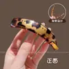 Elegante Pinza para el Cabello Estilo Coreano para Mujer, Pasador de Moño Francés para Media Coleta, Accesorio para el Cabello Estilo Chanel para Cabello Grueso, Pinza Banana