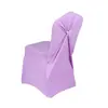 Boda transfronteriza boda leche seda elástico funda de silla de hotel alas hebilla mariposa todo incluido Lycra funda de silla venta al por mayor