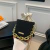 Bolso de Mano Pequeño Elegante de Gama Alta para Mujer 2026 Nuevo Bolso Cubo de Cadena de Hombro de Moda Versátil Cruzado para Instagram