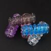 Nuevo anillo de fisioterapia de Dragon Ball para hombre, cristal antidesgaste, alta elasticidad, partículas grandes, anillo de bloqueo invisible, juguetes sexuales