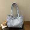 2026 Nova Bolsa Tote Feminina Estilo Coreano Estampa de Estrelas Grande Capacidade Bolsa de Ombro para o Dia a Dia Bolsa de Mão Fashion Bolsa de Braço