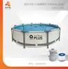 JILONG nueva piscina redonda con soporte de anillo piscina redonda grande para exteriores piscina familiar piscina de peces