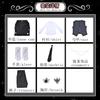 Ropa COS de Black Deacon Disfraz de Cosplay de Sebastian Vestido de Esmoquin de Sebastian Cosplay Completo