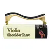 Soporte de hombro para violín IRIN con veta de madera, soporte especial para violín 4/4, soporte de hombro ajustable para violín de arce, accesorios