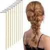 Acessórios de cabelo corrente de cabelo Amazon mais vendidos clipe de metal com palavra corrente de extensão punk europeu e americano beleza Acessórios de cabelo mesmo estilo Festa