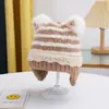 Chapéu de bebê outono e inverno pulôver proteção para as orelhas quente chapéu de lã infantil fofo super fofo meninos e meninas tricô inverno moda