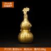 Enfeite de Cuia de Cobre, Cuia de Cobre Oca para Decoração de Sala de Estar, Decoração de Estante, Cem Bênçãos