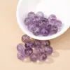 Cuentas de Amatista Boliviana Natural Cuentas Sueltas Materiales para Joyería de DIY Collar Pulsera Cuentas Redondas Se Pueden Ensartar Al Por Mayor