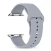 Para Apple iwatch correa de silicona monocromática Apple Watch9876SE conector deportivo pulsera