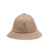 Sombrero amarillo para niños logo personalizado lindo sombrero de cuenca de cúpula para estudiante de jardín de infantes y escuela primaria sombrero de pescador sombrero al por mayor