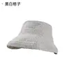 Sombrero de Pescador Versátil a Cuadros con Borde Enrollado Estilo Japonés para Mujer, Delgado para Protección Solar de Primavera y Verano 2026
