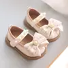 Zapatos para Niña, Zapatos Pequeños de Piel, Nuevo Estilo Primavera y Otoño 2026, Zapatos Transpirables de Suela Suave para Niños, Zapatos de Princesa de Suela Suave para Bebés Niñas