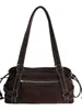 Transfronteiriça 2026 Novo Estilo Bolsa Transversal Versão Coreana Bolsa Tote de Grande Capacidade Bolsa de Mão Retro de Alto Padrão Bolsa de Ombro Portátil Tendência