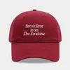 Boné Baseball Ins Versátil Bordado com Letras Versão Coreana Emagrecimento Facial para Mulheres, Boné de Algodão Casual com Proteção Solar Bico de Pato para Casais