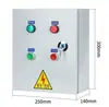Caixa de Controle para Motor de Ventilador de Caixa Bomba d'Água Caixa de Distribuição de Partida de Motor Trifásico 380V Proteção contra Sobrecarga Perda de Fase Caixa Elétrica