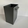 Soporte para palillos de plástico cuadrado transfronterizo de fábrica, venta al por mayor, cesta de almacenamiento con drenaje para vajilla y cuchara, jaula multifuncional para palillos